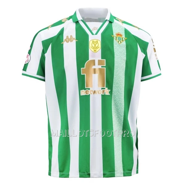 Maillot Real Betis Copa Del Rey Final Homme Domicile 2022-23