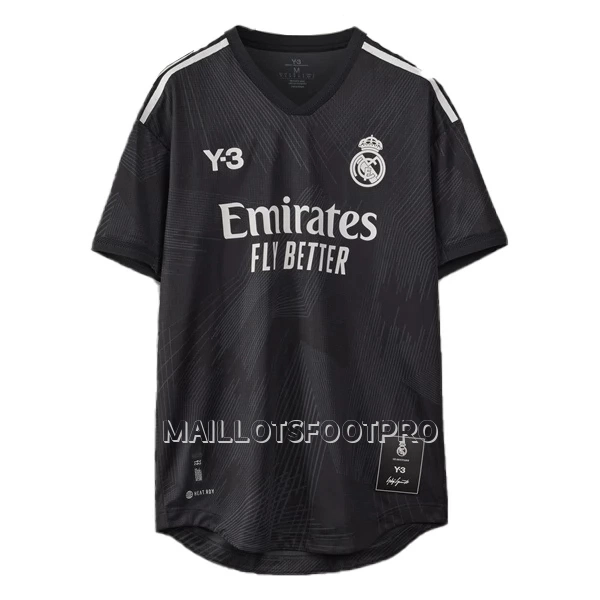 Maillot Real Madrid Y-3 Homme Domicile 120th Anniversaire 2022-23 Noire