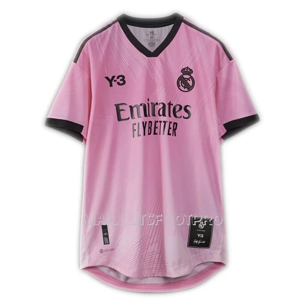 Maillot Real Madrid Y-3 Homme Domicile 120th Anniversaire 2022-23 Rose