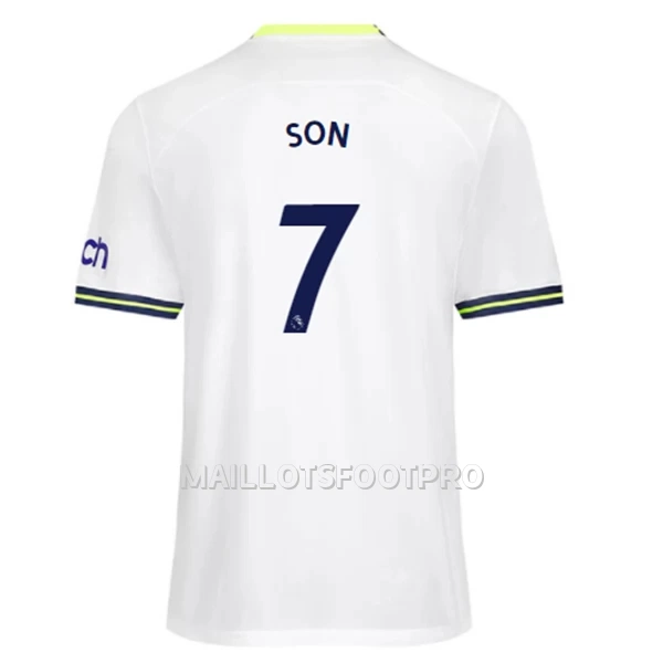 Maillot Tottenham Hotspur Son 7 Homme Domicile 2022-23