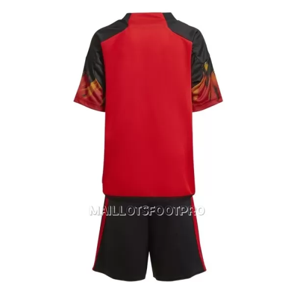 Maillot Belgique Enfant Domicile Coupe du Monde 2022