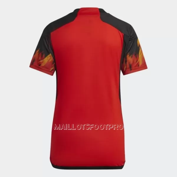 Maillot Belgique Femme Domicile Coupe du Monde 2022