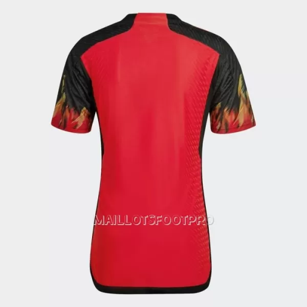 Maillot Belgique Homme Domicile Coupe du Monde 2022