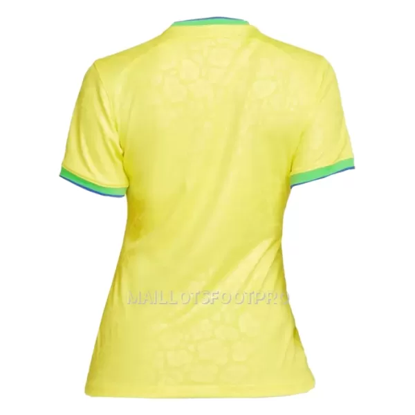 Maillot Brésil Femme Domicile Coupe du Monde 2022