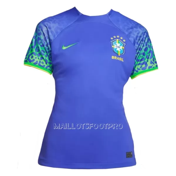 Maillot Brésil Femme Extérieur Coupe du Monde 2022