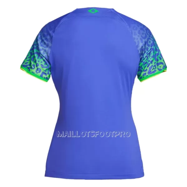 Maillot Brésil Femme Extérieur Coupe du Monde 2022