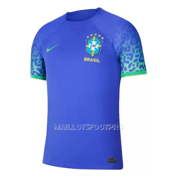 Maillot Brésil Homme Extérieur Coupe du Monde 2022