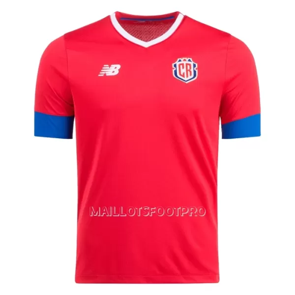 Maillot Costa Rica Homme Domicile Coupe du Monde 2022