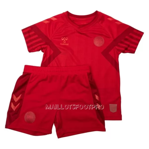 Maillot Danemark Enfant Domicile Coupe du Monde 2022