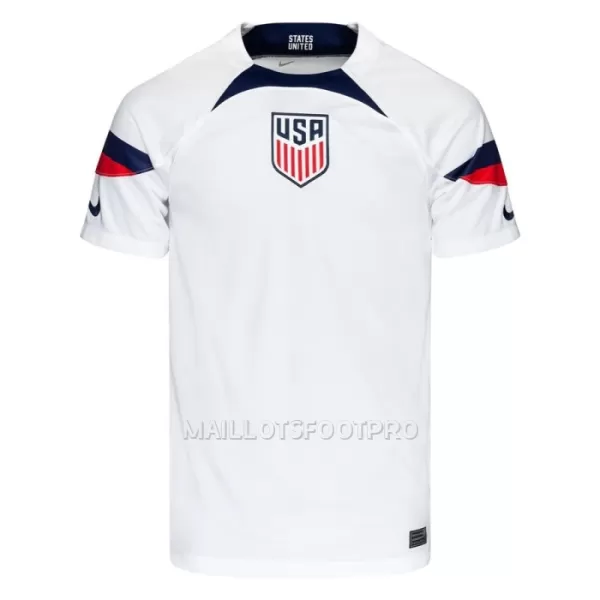 Maillot États-Unis Homme Domicile Coupe du Monde 2022