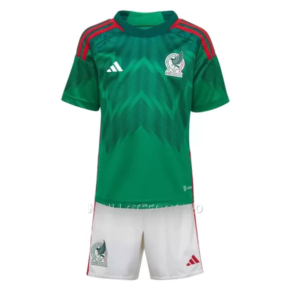 Maillot Mexique Enfant Domicile Coupe du Monde 2022