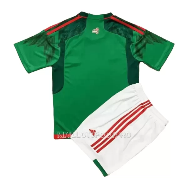 Maillot Mexique Enfant Domicile Coupe du Monde 2022