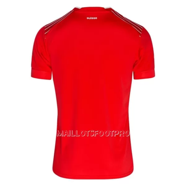 Maillot Suisse Homme Domicile Coupe du Monde 2022