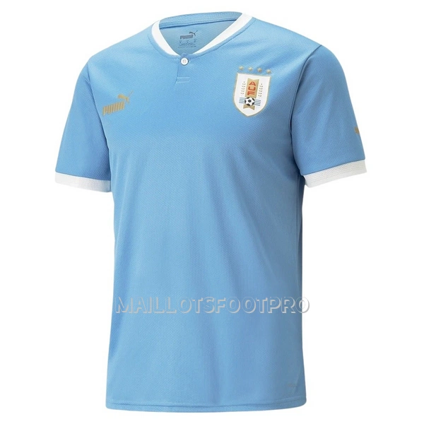 Maillot Uruguay Homme Domicile Coupe du Monde 2022