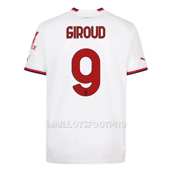 Maillot AC Milan Giroud 9 Homme Extérieur 2022-23