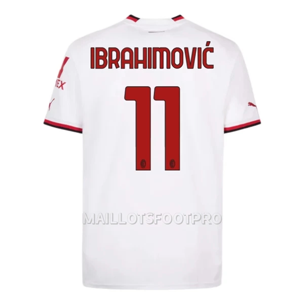 Maillot AC Milan Ibrahimovic 11 Homme Extérieur 2022-23