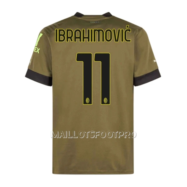 Maillot AC Milan Ibrahimovic 11 Homme Third 2022-23