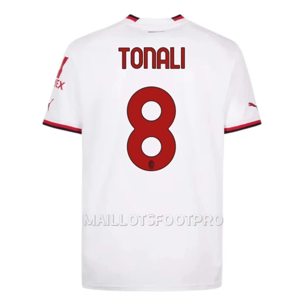 Maillot AC Milan Tonali 8 Homme Extérieur 2022-23