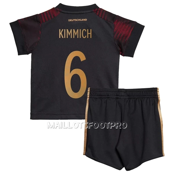 Maillot Allemagne Kimmich 6 Enfant Extérieur Coupe du Monde 2022