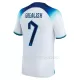 Maillot Angleterre Grealish 7 Homme Domicile Coupe du Monde 2022