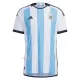 Maillot Argentine Di Maria 11 Homme Domicile Coupe du Monde 2022