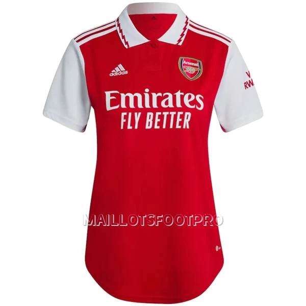 Maillot Arsenal Femme Domicile 2022-23