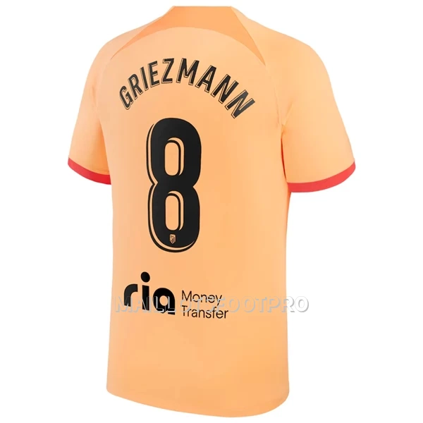 Maillot Atlético Madrid Griezmann 8 Homme Third 2022-23