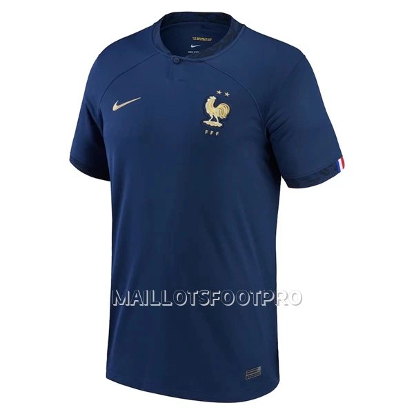 Maillot France Griezmann 7 Homme Domicile Coupe du Monde 2022