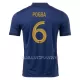 Maillot France Pogba 6 Homme Domicile Coupe du Monde 2022