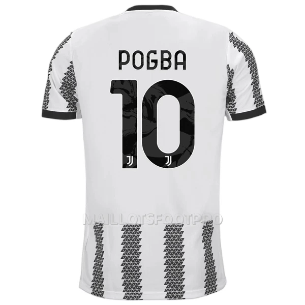 Maillot Juventus Pogba 10 Homme Domicile 2022-23