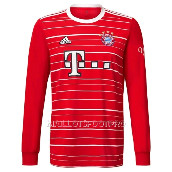 Maillot Manches Longues FC Bayern Munich Homme Domicile 2022-23