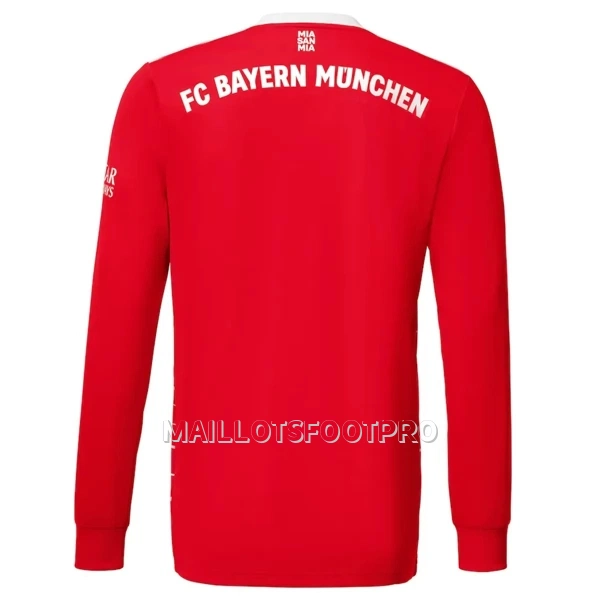 Maillot Manches Longues FC Bayern Munich Homme Domicile 2022-23