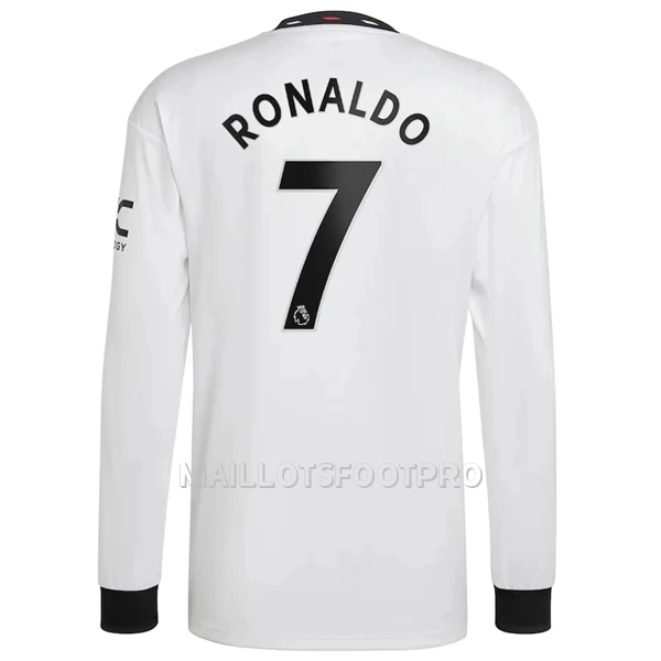 Maillot Manches Longues Manchester United Ronaldo 7 Homme Extérieur 2022-23