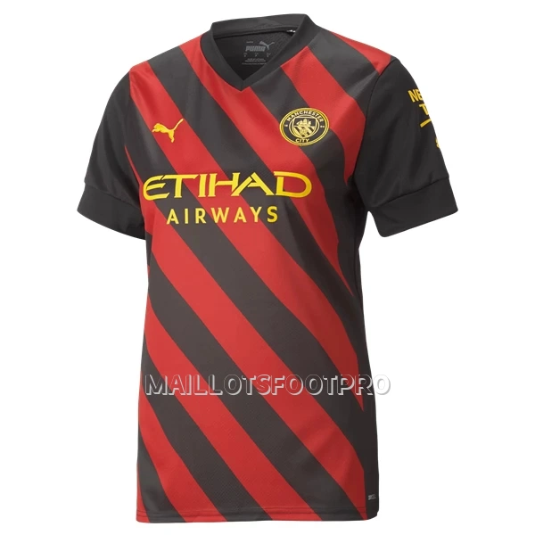 Maillot Manchester City Femme Extérieur 2022-23