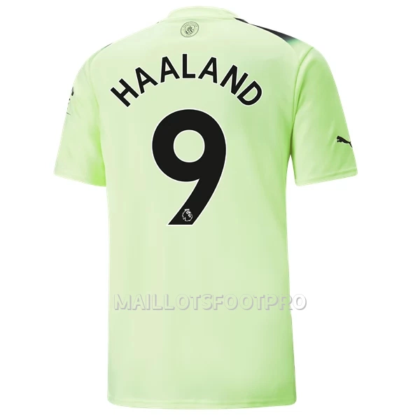 Maillot Manchester City Haaland 9 Homme Third 2022-23