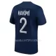 Maillot Paris Saint-Germain Hakimi 2 Homme Domicile 2022-23