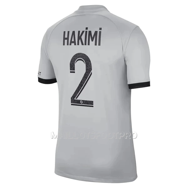 Maillot Paris Saint-Germain Hakimi 2 Homme Extérieur 2022-23