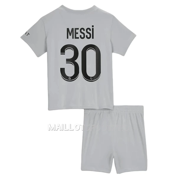 Maillot Paris Saint-Germain Messi 30 Enfant Extérieur 2022-23