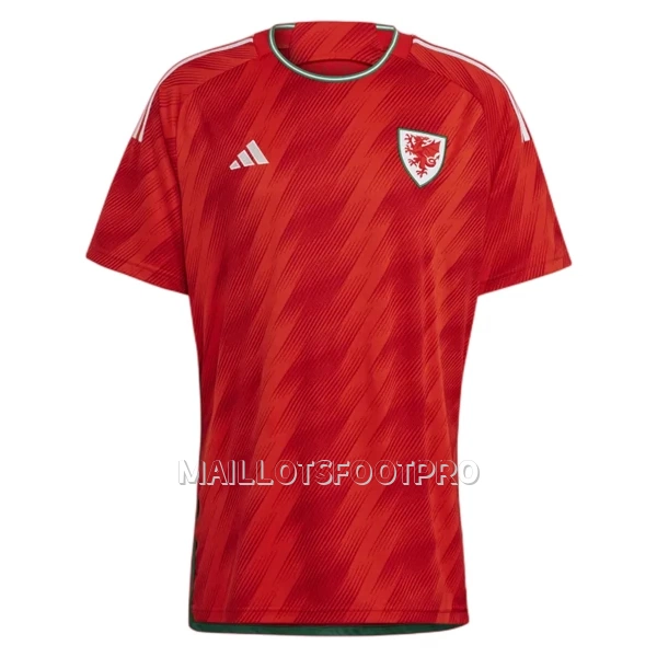 Maillot Pays de Galles Bale 11 Homme Domicile Coupe du Monde 2022