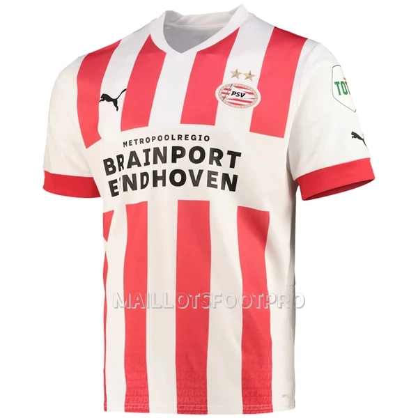 Maillot PSV Eindhoven Homme Domicile 2022-23