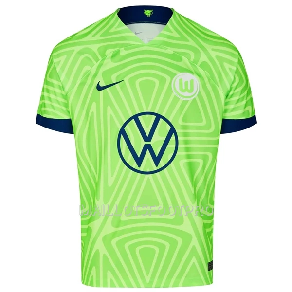 Maillot VfL Wolfsburg Homme Domicile 2022-23