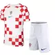 Maillot Croatie Enfant Domicile Coupe du Monde 2022