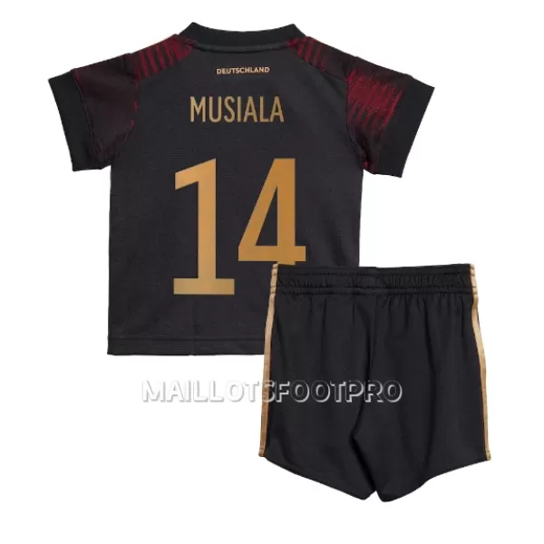 Maillot Allemagne Jamal Musiala 14 Enfant Extérieur Coupe du Monde 2022