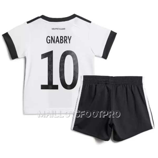 Maillot Allemagne Serge Gnabry 10 Enfant Domicile Coupe du Monde 2022