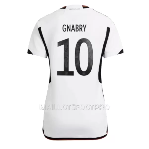 Maillot Allemagne Serge Gnabry 10 Femme Domicile Coupe du Monde 2022