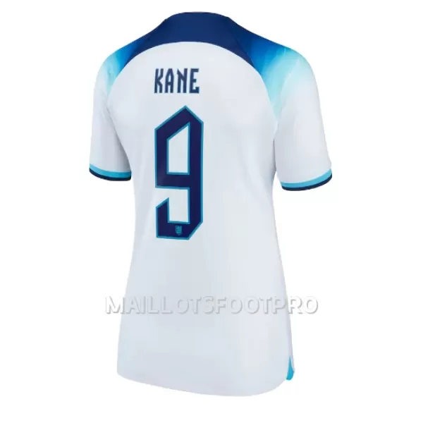 Maillot Angleterre Harry Kane 9 Femme Domicile Coupe du Monde 2022