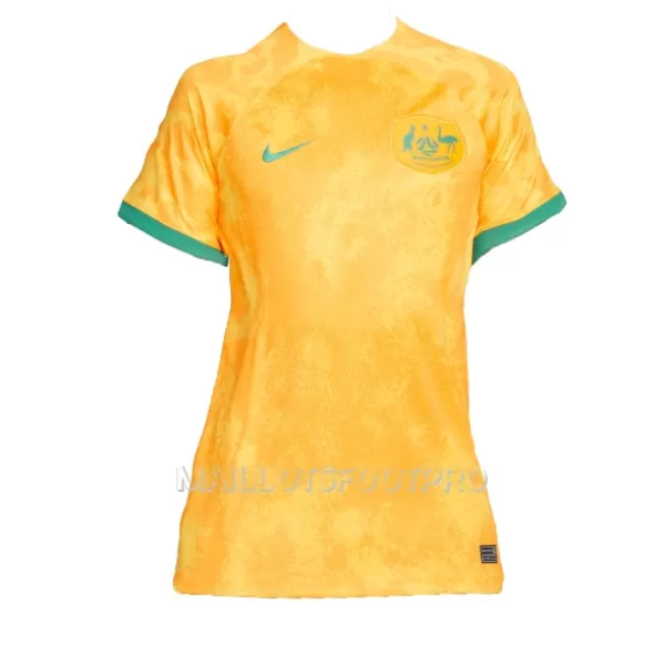 Maillot Australie Femme Domicile Coupe du Monde 2022