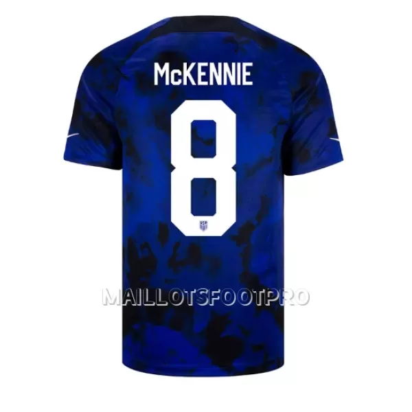 Maillot États-Unis Weston McKennie 8 Homme Extérieur Coupe du Monde 2022