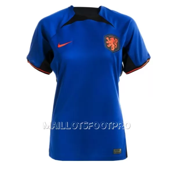 Maillot Pays-Bas Femme Extérieur Coupe du Monde 2022