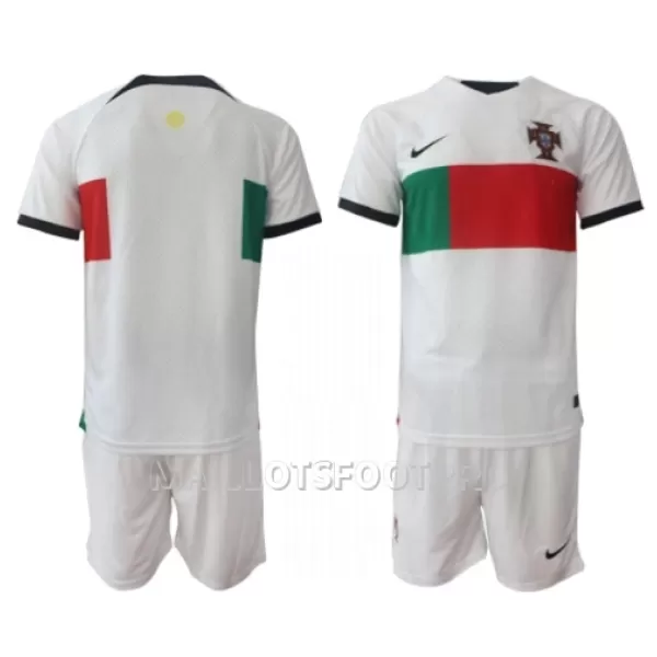 Maillot Portugal Enfant Extérieur Coupe du Monde 2022